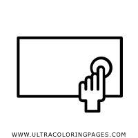 Dibujo De Pantalla Táctil Para Colorear - Ultra Coloring: Aprender a Dibujar Fácil con este Paso a Paso, dibujos de En Una Pantalla Tactil, como dibujar En Una Pantalla Tactil paso a paso para colorear