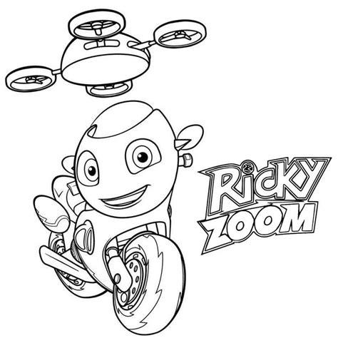 Dibujos de Ricky Zoom para colorear | Páginas para niños: Dibujar Fácil con este Paso a Paso, dibujos de En Zoom, como dibujar En Zoom para colorear