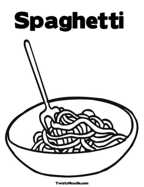 Spaguetti PARA COLOREAR - Imagui: Aprende como Dibujar Fácil con este Paso a Paso, dibujos de Espagueti, como dibujar Espagueti para colorear