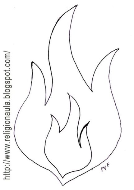 √ Imagenes Del Fuego Para Colorear | Dibujo de: Dibujar Fácil con este Paso a Paso, dibujos de Espiritu De Fuego, como dibujar Espiritu De Fuego para colorear e imprimir
