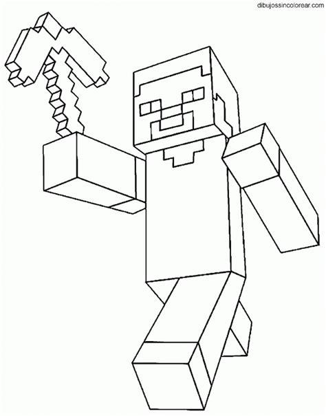 Minecraft para colorear: Dibujar y Colorear Fácil con este Paso a Paso, dibujos de Estilo Minecraft, como dibujar Estilo Minecraft para colorear