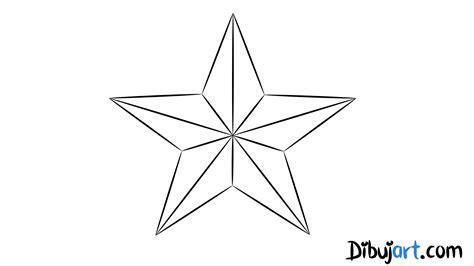 Cómo dibujar una Estrella paso a paso | dibujart.com: Dibujar Fácil con este Paso a Paso, dibujos de Estrella 5 Puntas, como dibujar Estrella 5 Puntas paso a paso para colorear