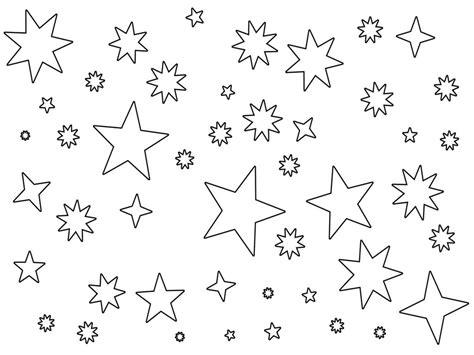 Los dibujos para colorear : Dibujos del cielo para: Aprende a Dibujar Fácil, dibujos de Estrellas En El Cielo, como dibujar Estrellas En El Cielo para colorear e imprimir