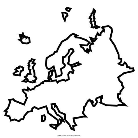 Dibujo De Europa Para Colorear - Ultra Coloring Pages: Dibujar Fácil con este Paso a Paso, dibujos de Europa, como dibujar Europa para colorear