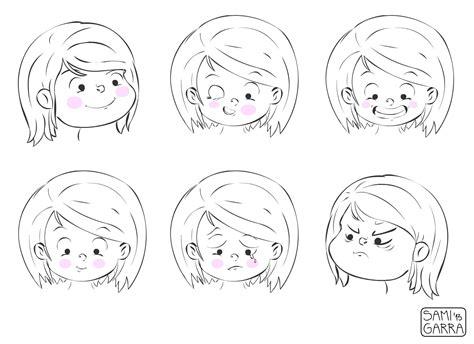 caras y gestos de Olivia by Samanta Garrido | Gestos: Dibujar Fácil, dibujos de Expresiones En Caricaturas, como dibujar Expresiones En Caricaturas para colorear e imprimir