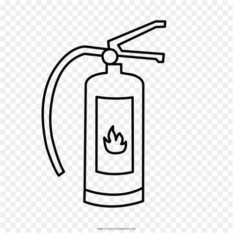 Los Extintores De Incendios. Dibujo. Libro Para Colorear: Dibujar y Colorear Fácil, dibujos de Extintor, como dibujar Extintor paso a paso para colorear