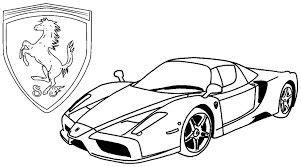 Pin em Escolarestareas: Dibujar Fácil con este Paso a Paso, dibujos de Ferrari, como dibujar Ferrari para colorear