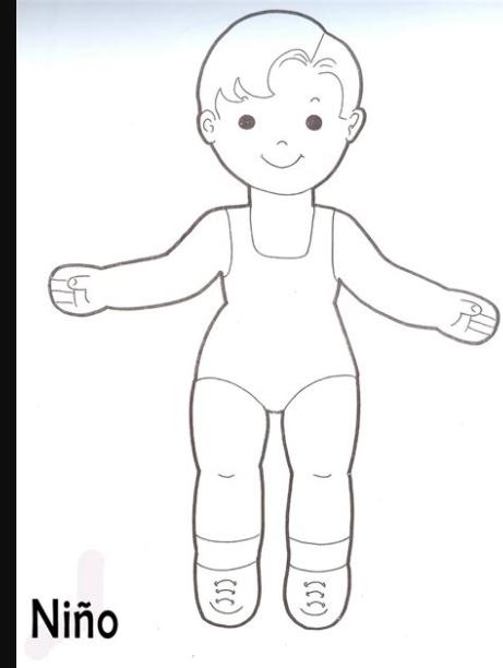 El Lenguaje de los Niños: Esquema Corporal.: Aprende a Dibujar y Colorear Fácil, dibujos de Figura Humana Para Niños, como dibujar Figura Humana Para Niños para colorear e imprimir