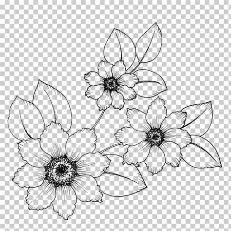Cómo dibujar Flores Para Bordar 】 Paso a Paso Muy Fácil 2023 - Dibuja Fácil