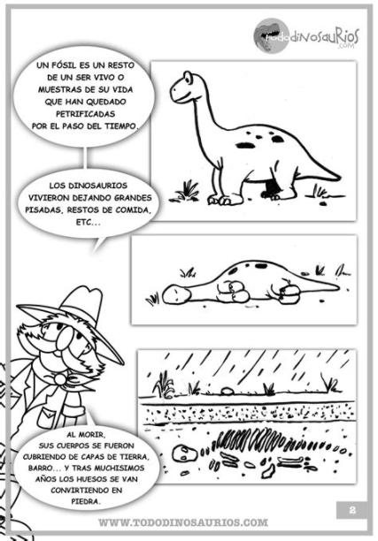 Dibujos de dinosaurios para colorear: Los fósiles: Aprender como Dibujar y Colorear Fácil, dibujos de Fosiles De Dinosaurios, como dibujar Fosiles De Dinosaurios paso a paso para colorear