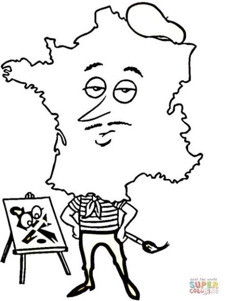 Resultado de imagen de simbolos de francia mas importantes: Dibujar y Colorear Fácil con este Paso a Paso, dibujos de Francia, como dibujar Francia paso a paso para colorear
