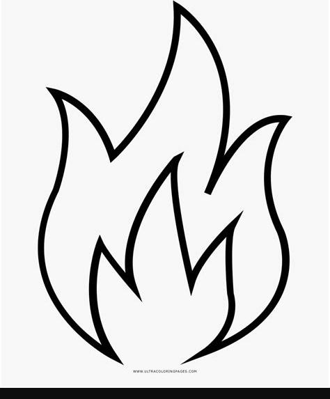 Dibujos Para Colorear Elementor Fuego - Llamas De Fuego: Dibujar y Colorear Fácil, dibujos de Fuego En Photoshop, como dibujar Fuego En Photoshop para colorear e imprimir