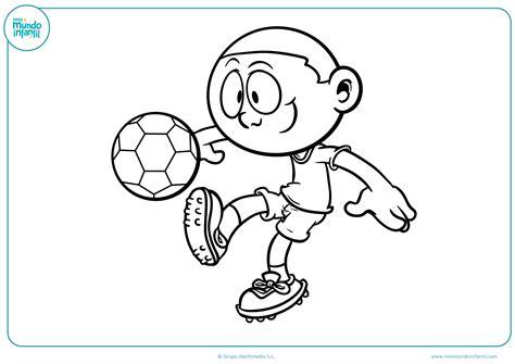 Los mejores dibujos de fútbol para colorear e imprimir: Dibujar y Colorear Fácil con este Paso a Paso, dibujos de Futbol, como dibujar Futbol para colorear