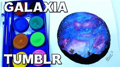 Dibujos Tumblr Para Colorear Con Acuarelas: Aprende como Dibujar y Colorear Fácil, dibujos de Galaxias Con Acuarela, como dibujar Galaxias Con Acuarela para colorear