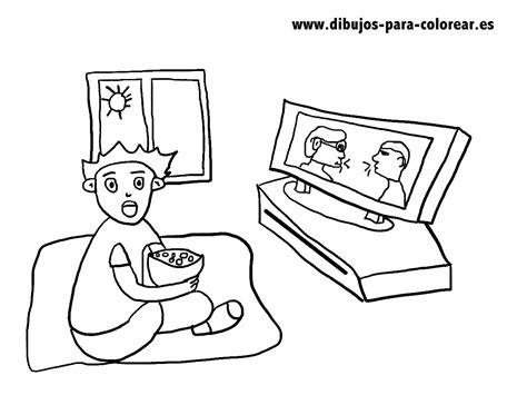 EL NIÑO Y LA TELE | Dibujos para colorear: Aprender a Dibujar y Colorear Fácil con este Paso a Paso, dibujos de Gente Sentada, como dibujar Gente Sentada paso a paso para colorear
