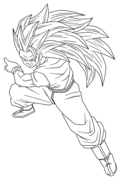 Cómo dibujar Goku Ssj3 】 Paso a Paso Muy Fácil 2023 - Dibuja Fácil