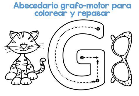 Completo Abecedario grafo-motor para colorear y repasar7: Dibujar y Colorear Fácil con este Paso a Paso, dibujos de Grafos, como dibujar Grafos para colorear e imprimir