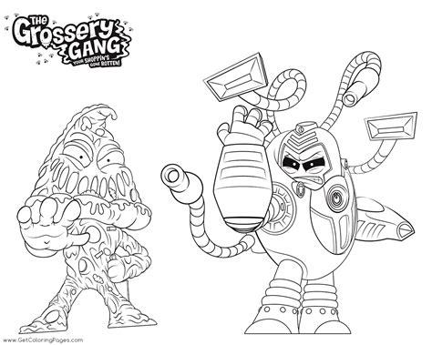 Grossery Gang Coloring Pages at GetColorings.com | Free: Aprender como Dibujar Fácil, dibujos de Grossery Gang, como dibujar Grossery Gang para colorear