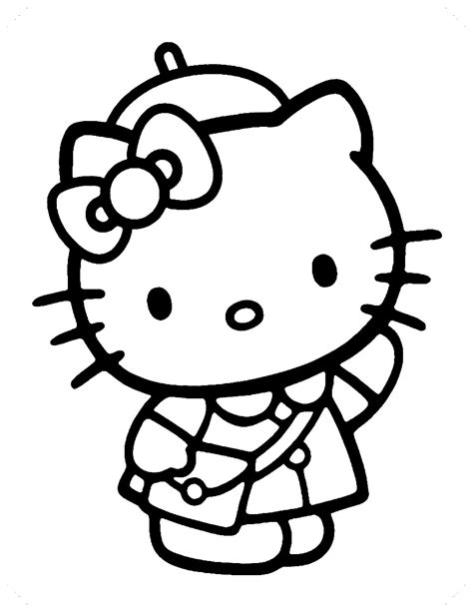100 dibujos de HELLO KITTY para colorear online - 🥇: Dibujar Fácil, dibujos de Hello Kitty, como dibujar Hello Kitty para colorear
