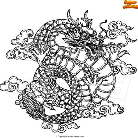 Dibujo para colorear Dragón chino difícil - Supercolored.com: Dibujar Fácil con este Paso a Paso, dibujos de Hielo Realista, como dibujar Hielo Realista para colorear e imprimir