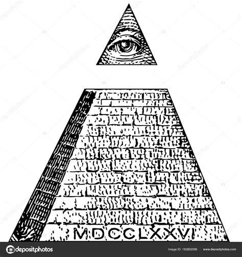 Letra de símbolos Illuminati. signo masónico. todos: Dibujar y Colorear Fácil, dibujos de Illuminati, como dibujar Illuminati paso a paso para colorear