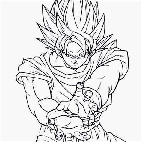 Dibujo Para Colorear Goku Ultra Instinto - páginas para: Aprender como Dibujar y Colorear Fácil, dibujos de Imagenes De A Goku, como dibujar Imagenes De A Goku para colorear