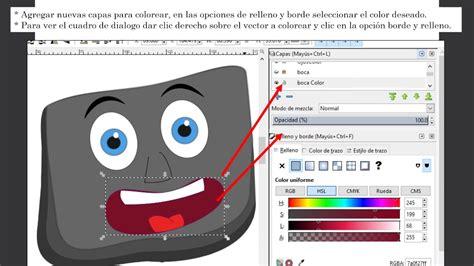 Colorear Personaje con InkScape - YouTube: Dibujar Fácil con este Paso a Paso, dibujos de Inkscape, como dibujar Inkscape para colorear e imprimir