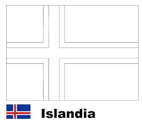 Blog de Biologia: Banderas para Colorear - Los 32 países: Dibujar Fácil, dibujos de Islandia, como dibujar Islandia paso a paso para colorear