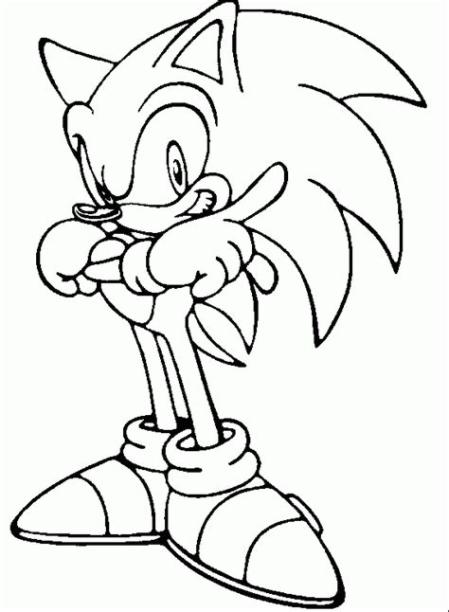 Dibujos Para Colorear Sonic Y Sus Amigos: Aprender a Dibujar Fácil con este Paso a Paso, dibujos de Juegos De A Sonic, como dibujar Juegos De A Sonic paso a paso para colorear