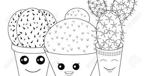 Dibujos De Cactus Kawaii Para Colorear - dibujos para colorear: Aprende a Dibujar y Colorear Fácil con este Paso a Paso, dibujos de Kawaii Especiales Cactus, como dibujar Kawaii Especiales Cactus para colorear e imprimir