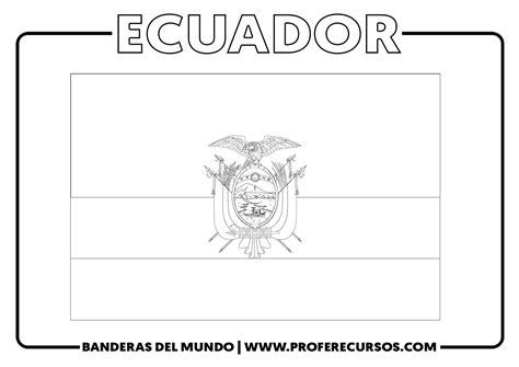 BANDERAS de Países para COLOREAR | Para Imprimir: Dibujar Fácil, dibujos de La Bandera De Ecuador, como dibujar La Bandera De Ecuador para colorear