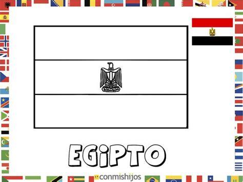 Bandera de Egipto. Dibujos de banderas para pintar: Aprende a Dibujar Fácil, dibujos de La Bandera De Egipto, como dibujar La Bandera De Egipto para colorear e imprimir
