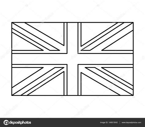 Clipart: english flag | Uk flag. england symbol outline: Dibujar y Colorear Fácil, dibujos de La Bandera De Gran Bretaña, como dibujar La Bandera De Gran Bretaña para colorear e imprimir