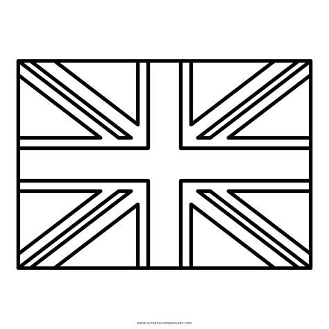 Dibujo De Bandera Del Reino Unido Para Colorear - Ultra: Dibujar y Colorear Fácil, dibujos de La Bandera De Londres, como dibujar La Bandera De Londres paso a paso para colorear