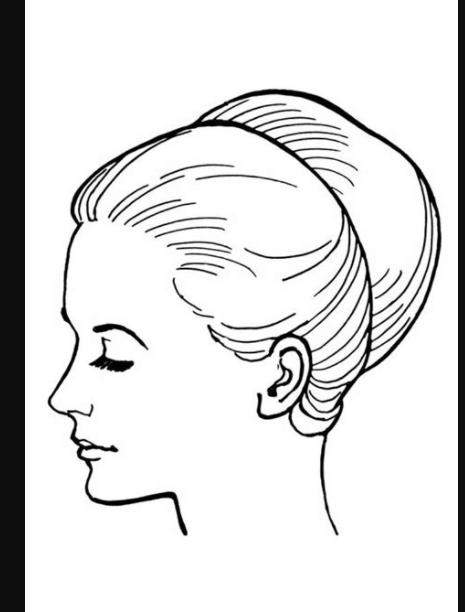 Dibujo para colorear cabeza de mujer - Img 18915: Dibujar Fácil, dibujos de La Cabeza De Una Persona, como dibujar La Cabeza De Una Persona paso a paso para colorear