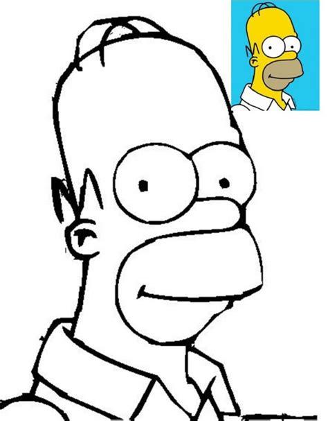 Dibujos de Homero Simpson para colorear en familia: Dibujar y Colorear Fácil, dibujos de La Cara De Bart Simpson, como dibujar La Cara De Bart Simpson paso a paso para colorear