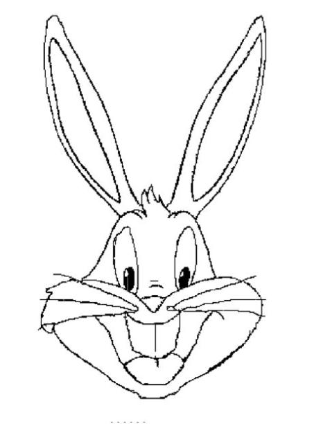 [10000 baixado √] Desenhos Do Perna Longa - Desenhos: Dibujar Fácil con este Paso a Paso, dibujos de La Cara De Bugs Bunny, como dibujar La Cara De Bugs Bunny para colorear