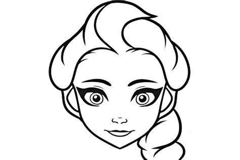 Pinto Dibujos: Mascara de Elsa Para colorear: Aprender como Dibujar Fácil, dibujos de La Cara De Elsa, como dibujar La Cara De Elsa paso a paso para colorear