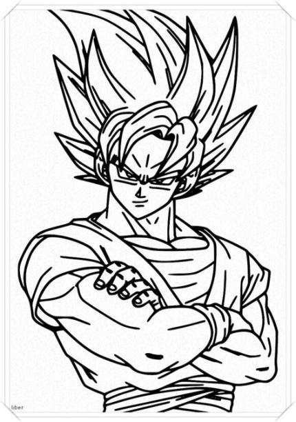 Cómo dibujar La Cara De Goku 】 Paso a Paso Muy Fácil 2023 - Dibuja Fácil