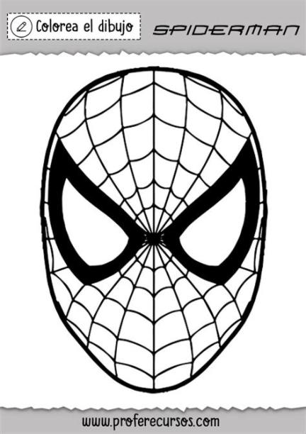 Dibujo Cabeza de Spiderman en 2020 | Spiderman dibujo para: Aprende como Dibujar y Colorear Fácil con este Paso a Paso, dibujos de La Cara De Spiderman, como dibujar La Cara De Spiderman paso a paso para colorear