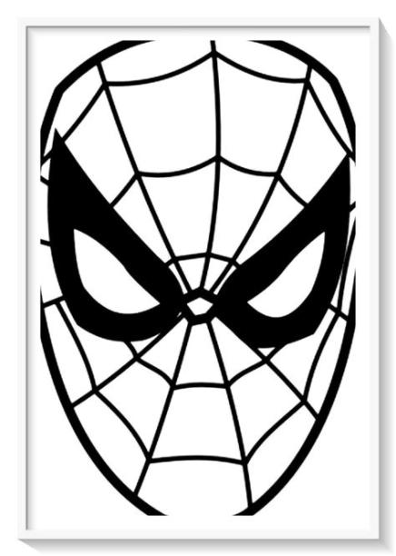 Pin en Dibujos de SPIDERMAN (Hombre Araña) para Colorear: Aprender como Dibujar Fácil con este Paso a Paso, dibujos de La Cara De Spiderman, como dibujar La Cara De Spiderman para colorear