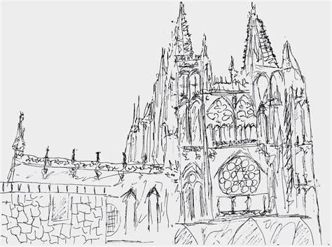El ARTE del alma: Catedral de Burgos: Dibujar y Colorear Fácil con este Paso a Paso, dibujos de La Catedral De Burgos, como dibujar La Catedral De Burgos para colorear