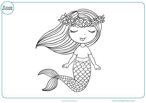 Dibujos de Sirenas para Colorear e Imprimir Gratis: Dibujar Fácil, dibujos de La Cola De Una Sirena, como dibujar La Cola De Una Sirena para colorear
