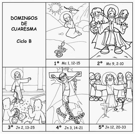Domingos de Cuaresma. dibujos ciclo B: Dibujar y Colorear Fácil, dibujos de La Cuaresma, como dibujar La Cuaresma para colorear