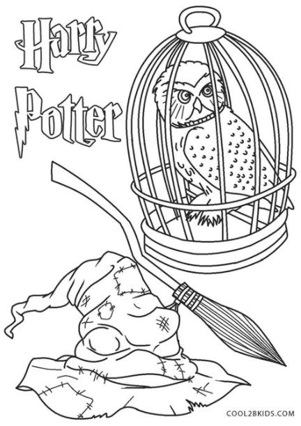 Dibujos de Harry Potter para colorear - Páginas para: Aprende como Dibujar Fácil con este Paso a Paso, dibujos de La Escoba De Harry Potter, como dibujar La Escoba De Harry Potter para colorear e imprimir