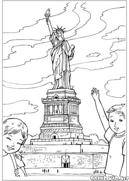 Pin on Historia primero y segundo: Dibujar y Colorear Fácil, dibujos de La Estatua De La Libertad Para Niños, como dibujar La Estatua De La Libertad Para Niños para colorear e imprimir