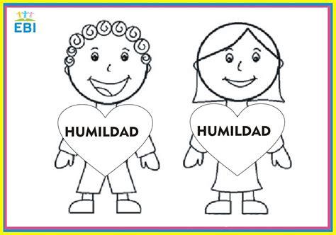 EBI Paraguay: Humildad para los más chiquitos: Dibujar Fácil, dibujos de La Humildad, como dibujar La Humildad paso a paso para colorear