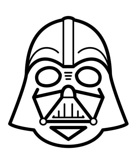 Dibujos de Máscara De Halloween para colorear e imprimir: Aprender a Dibujar Fácil, dibujos de La Mascara De Darth Vader, como dibujar La Mascara De Darth Vader paso a paso para colorear