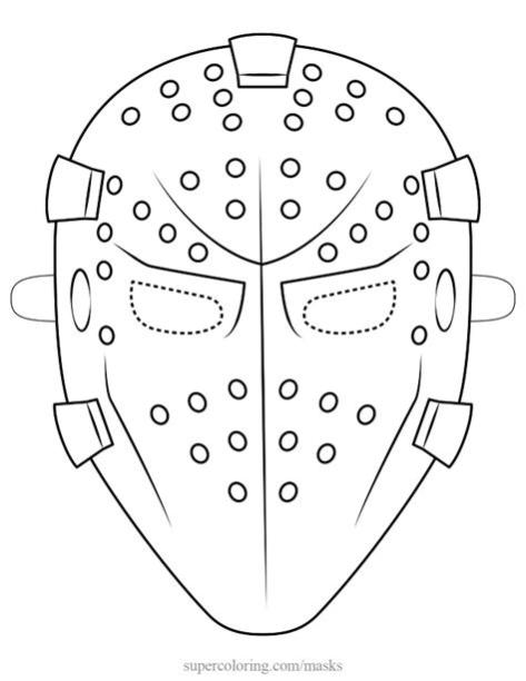13 Máscaras de Halloween para colorear | Bebeazul.top: Aprender como Dibujar y Colorear Fácil, dibujos de La Mascara De Jason, como dibujar La Mascara De Jason para colorear