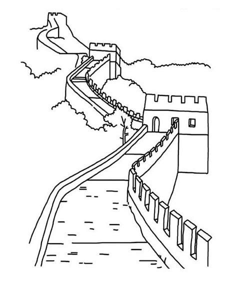 Cómo dibujar La Muralla China 】 Paso a Paso Muy Fácil 2023 - Dibuja Fácil